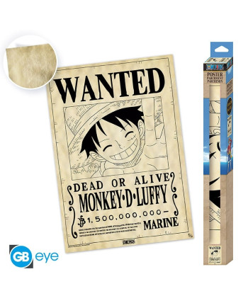 ONE PIECE - Luffy - Poster Parchment 66x46cm