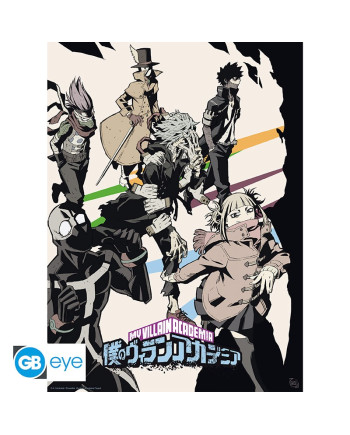 MY HERO ACADEMIA - Héros / Villains - Set 2 posters '52x38'