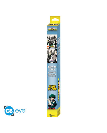 MY HERO ACADEMIA - Héros / Villains - Set 2 posters '52x38'