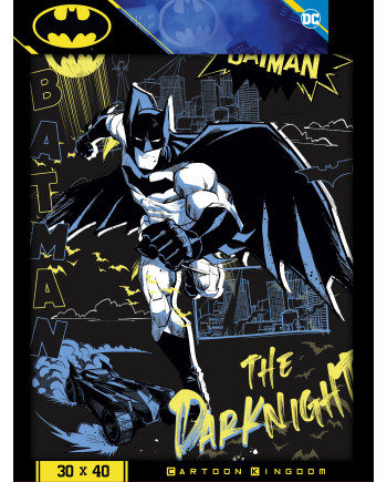 BATMAN - The Dark Knight - Golden Poster 30x40cm