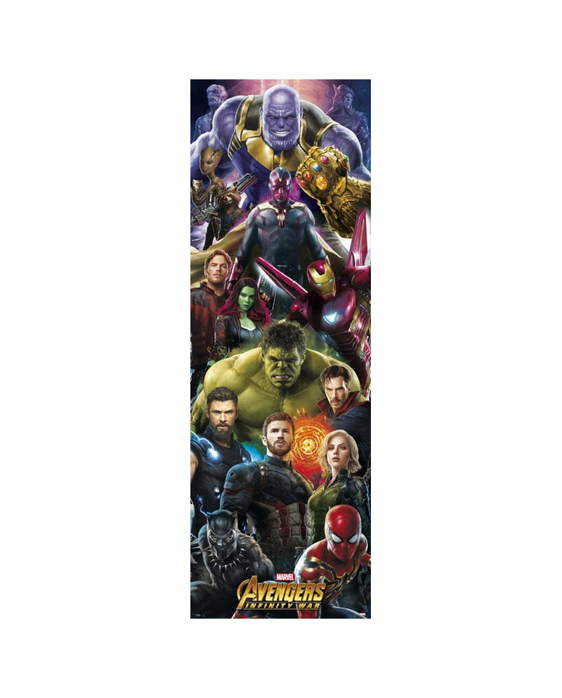 AVENGERS - Infinity War - Door Poster 53x158 cm
