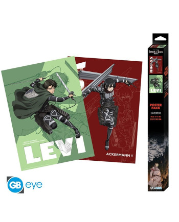 ATTACK ON TITANS - Set 1 - Set 2 posters '52x38'