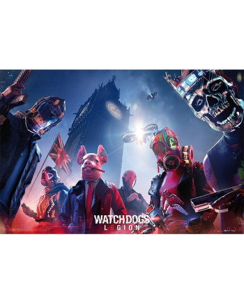 WATCH DOGS LEGION - Keyart Legion - Poster '91x61'