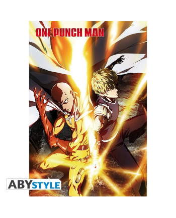 ONE PUNCH MAN - Saitama & Genos - Poster '91x61'