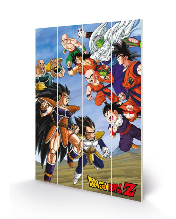 DRAGON BALL Z - Battle Clash - Wood Print 40x59cm