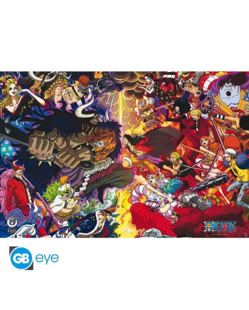 ONE PIECE - 1000 logs Final Fights - Poster 91x61cm