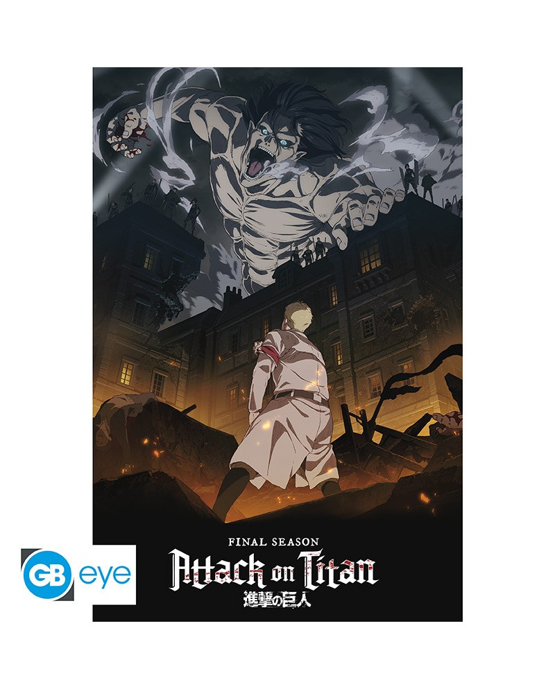 ATTACK ON TITAN - S4 Key Art - Poster 91x61cm