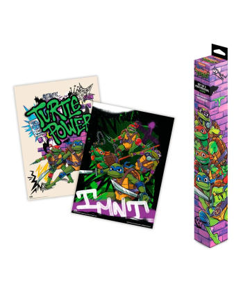 TEENAGE MUTANT NINJA TURTLES - Set of 2 Mini Posters 38x52cm