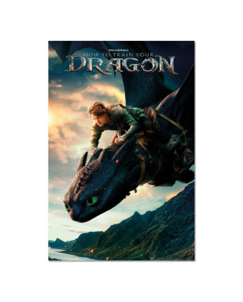 HOW TO TRAIN A DRAGON LIVE ACTION - Poster 61 x 91cm
