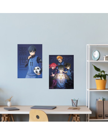 BLUE LOCK - Set of 2 Mini Posters 38x52cm