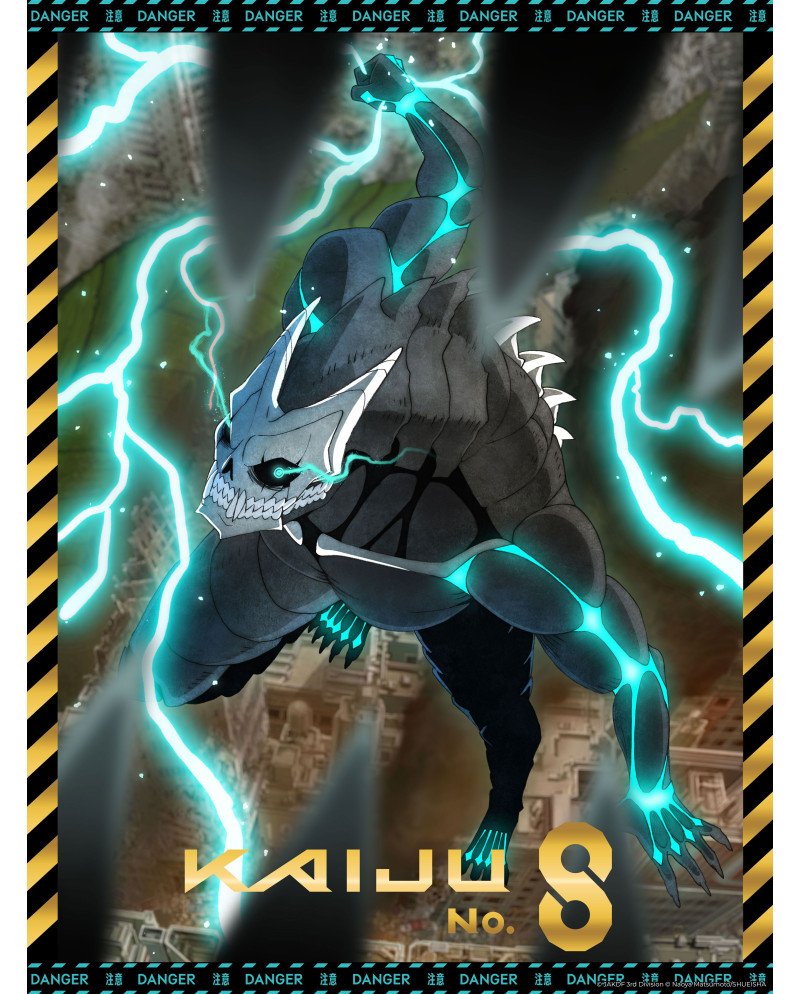 KAIJU NO. 8 - Golden Poster 30x40cm