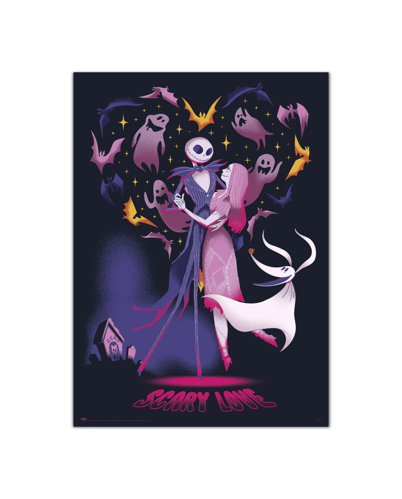 NIGHTMARE BEFORE XMAS - 'Gow in the Dark' Poster 50x70cm