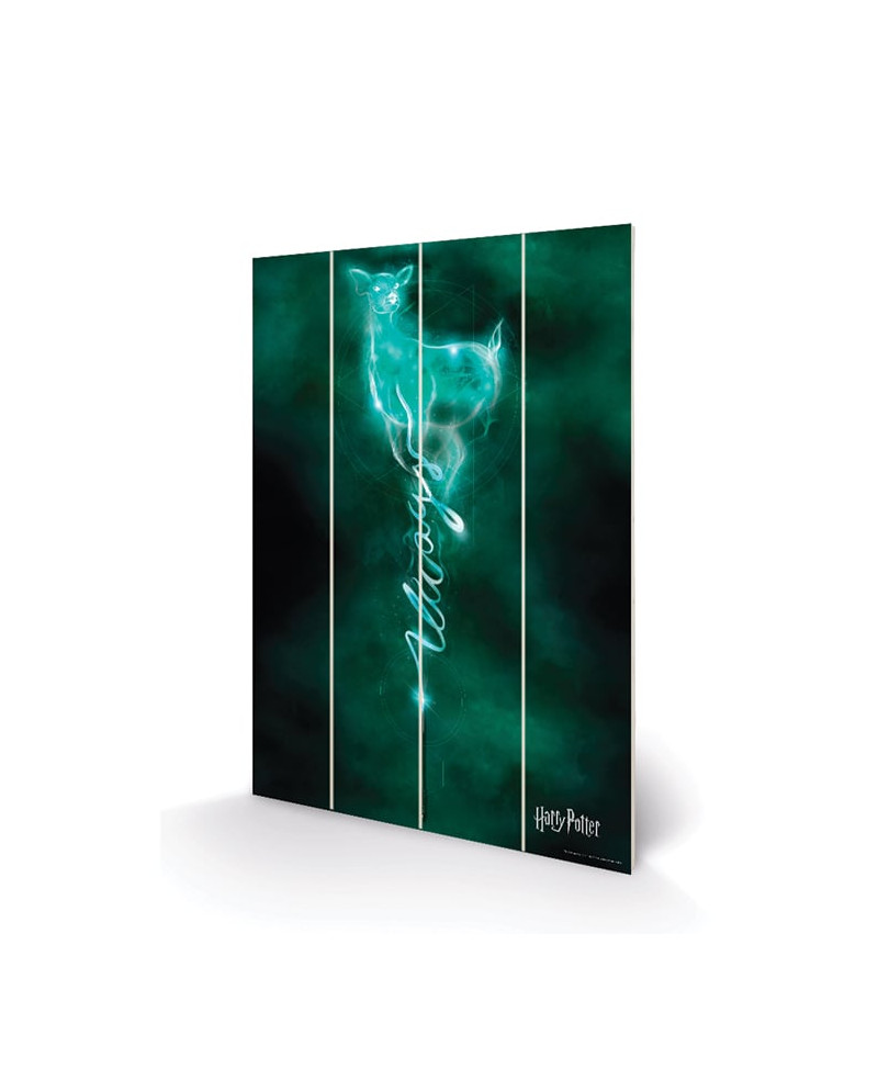 HARRY POTTER - Wood Print 20x29.5 - Doe Patronus