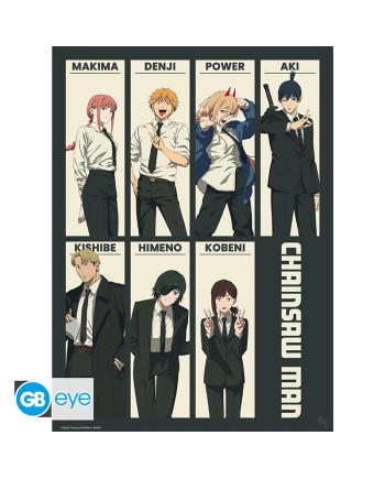 CHAINSAW MAN - Devil Hunters - Set 2 posters '52x38'