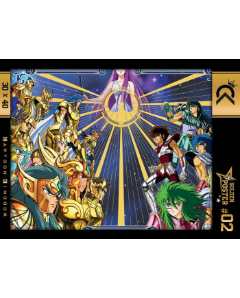 SAINT SEIYA - Golden Poster 30x40cm