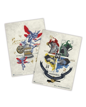 HARRY POTTER - Set of 2 Mini Posters 38x52cm