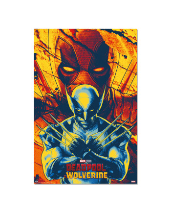 DEADPOOL & WOLVERINE - Retro - Poster 61 x 91cm