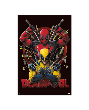 DEADPOOL & WOLVERINE - Fight - Poster 61 x 91cm