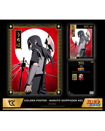 NARUTO SHIPPUDEN - Itachi - Golden Poster 30x40cm