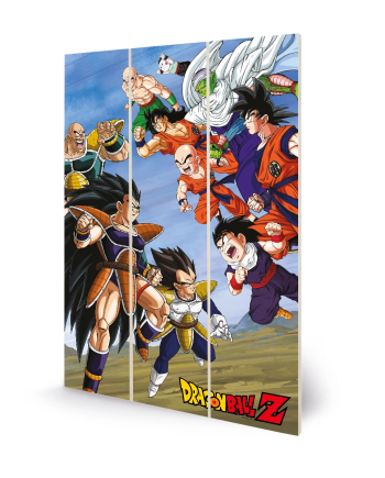 DRAGON BALL Z - Battle Clash - Wood Print 20x29.5cm