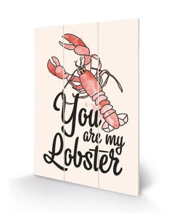 HARRY POTTER - Wood Print 20x29.5 - You Are My Lobster