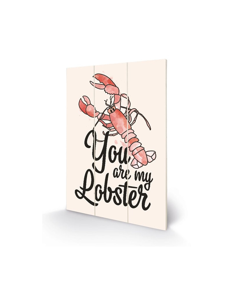 HARRY POTTER - Wood Print 20x29.5 - You Are My Lobster