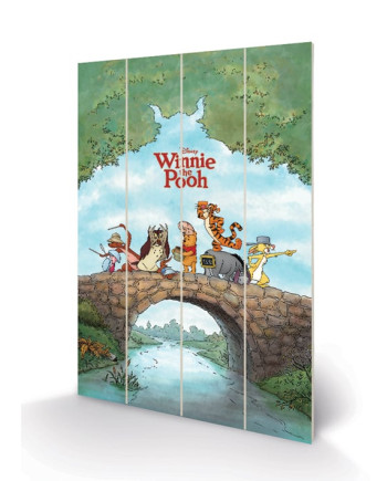 WINNIE THE POOH - Wood Print 40X59 - Wood Print
