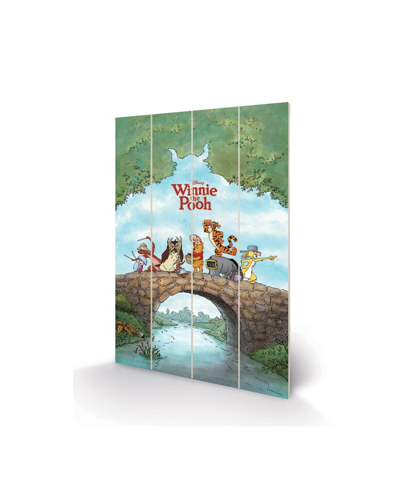 WINNIE THE POOH - Wood Print 40X59 - Wood Print