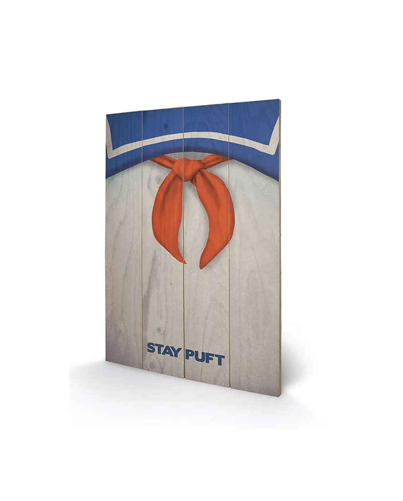 GHOSTBUSTERS - Impression sur Bois 40X59 - Stay Puft