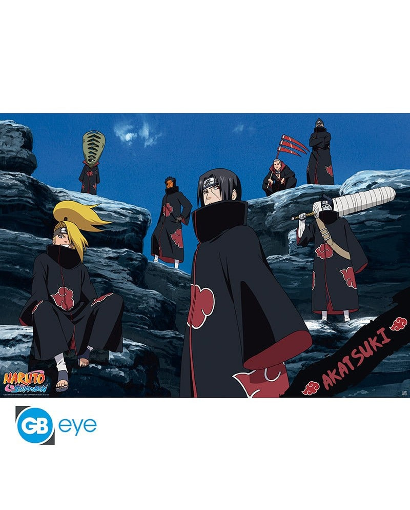 NARUTO SHIPPUDEN - Akatsuki - Poster 91x61cm