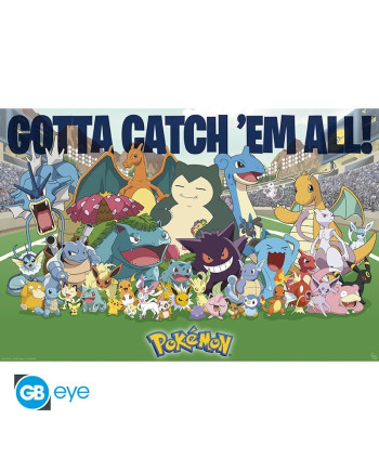 POKEMON - Favorite of all time - Poster 91x61cm