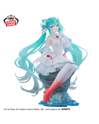 Banpresto – Figurine Hatsune Miku Evolve Clearluxe-Clione 18 cm