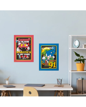 SONIC - Set of 2 Mini Posters 38x52cm