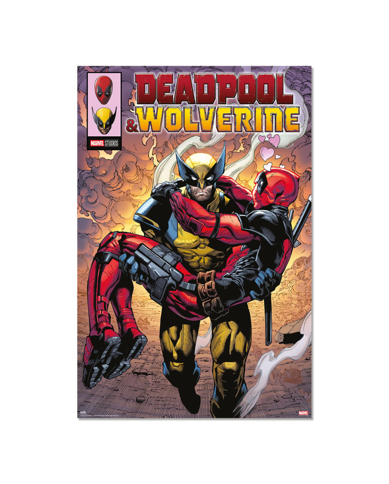 DEADPOOL & WOLVERINE - Love - Poster 61 x 91cm