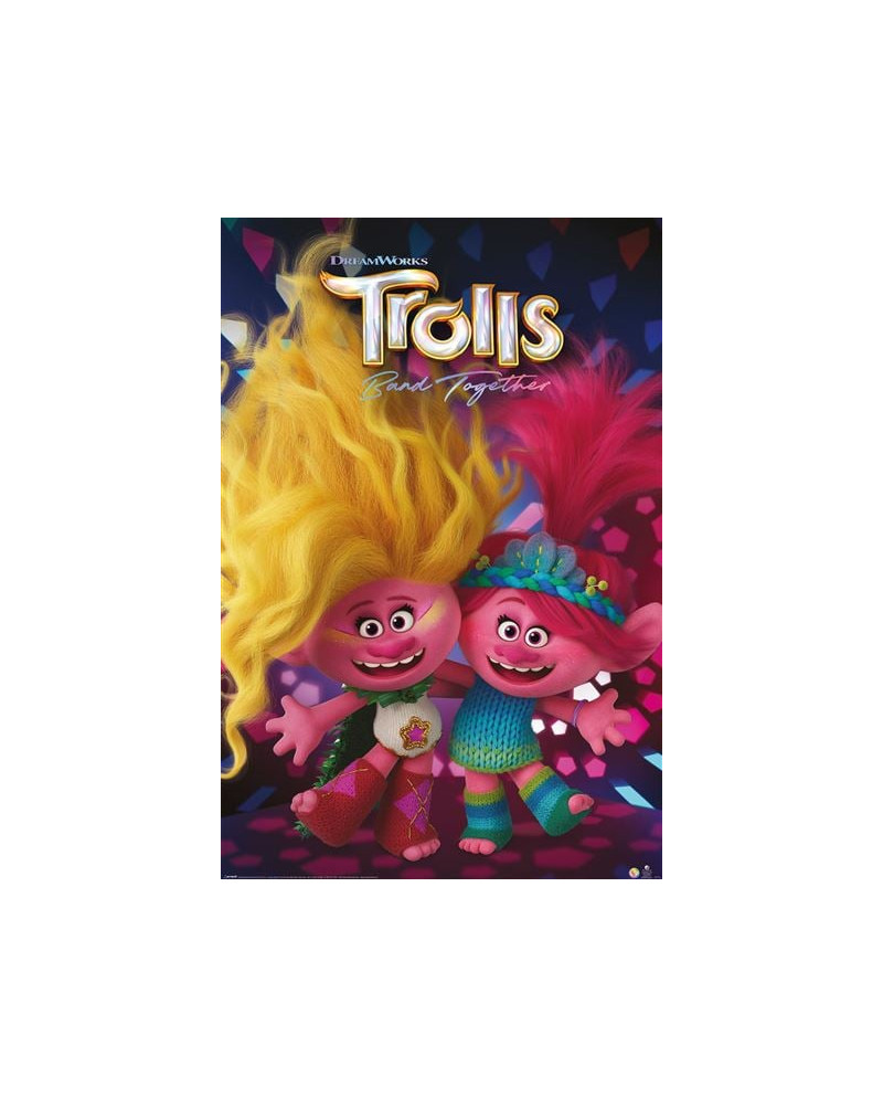 TROLLS BAND TOGETHER - Viva & Poppy - Poster 61 x 91cm