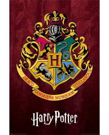 HARRY POTTER - Hogwarts School Crest - Poster 61x91cm
