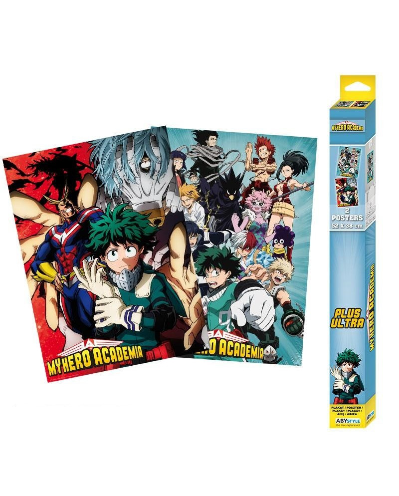 MY HERO ACADEMIA - Artworks - Set 2 posters '52x38'