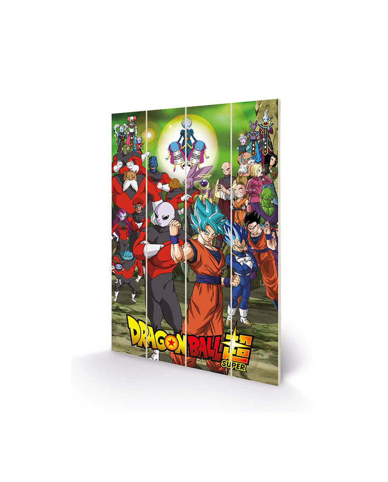 DRAGON BALL Z - Tournament of Power - Wood Print 40X59