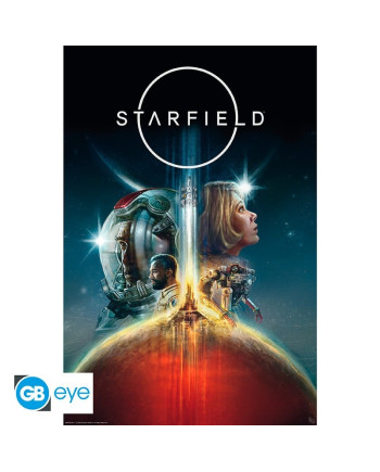 STARFIELD - Journey through space - Poster 91x61cm