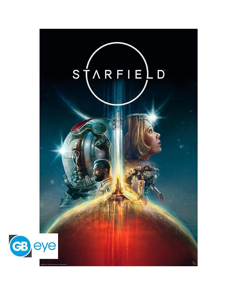 STARFIELD - Journey through space - Poster 91x61cm