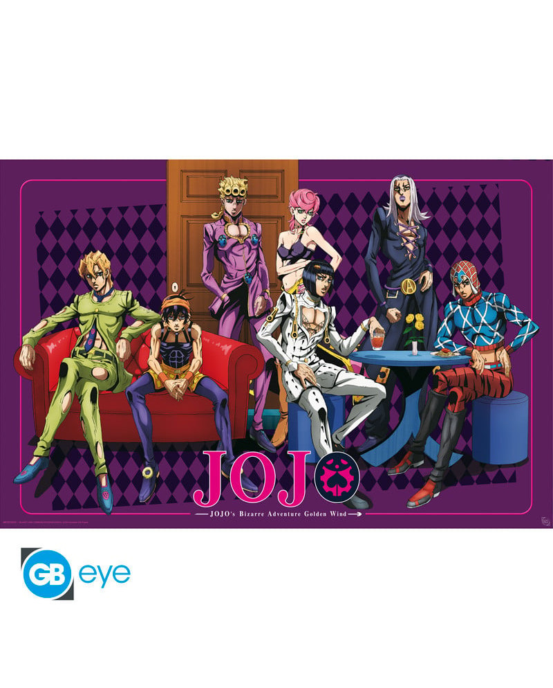 JOJO PART 5 - Golden Wind Team - Poster 91x61cm