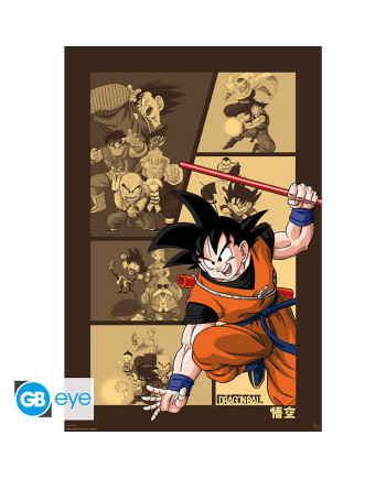 DRAGON BALL - Goku Retro - Poster 91x61cm