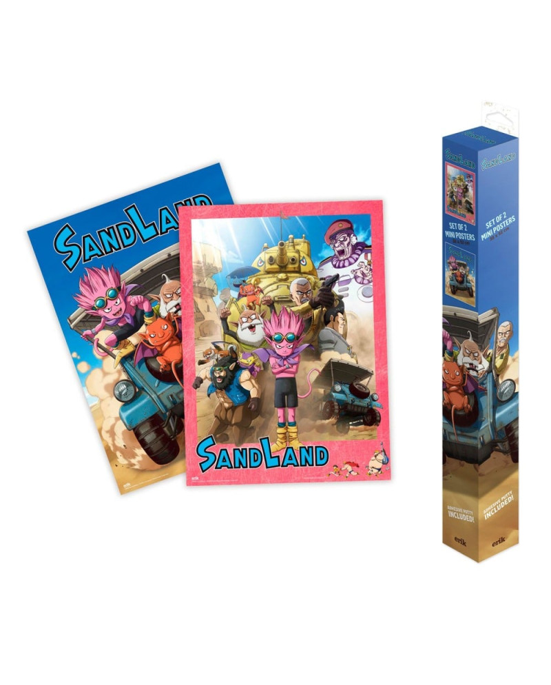 SAND LAND - Set of 2 Mini Posters 38x52cm