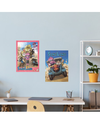 SAND LAND - Set of 2 Mini Posters 38x52cm