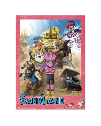 SAND LAND - Set of 2 Mini Posters 38x52cm