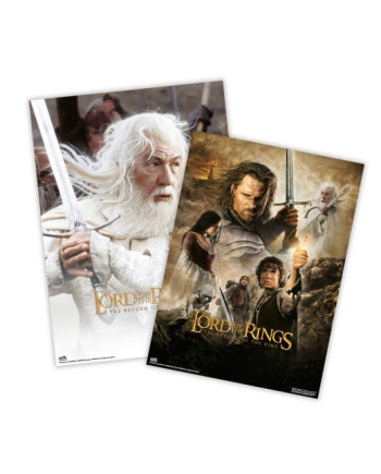 LORD OF THE RINGS - Set of 2 Mini Posters 38x52cm