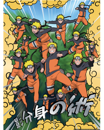 NARUTO SHIPPUDEN - Naruto - Golden Poster 30x40cm