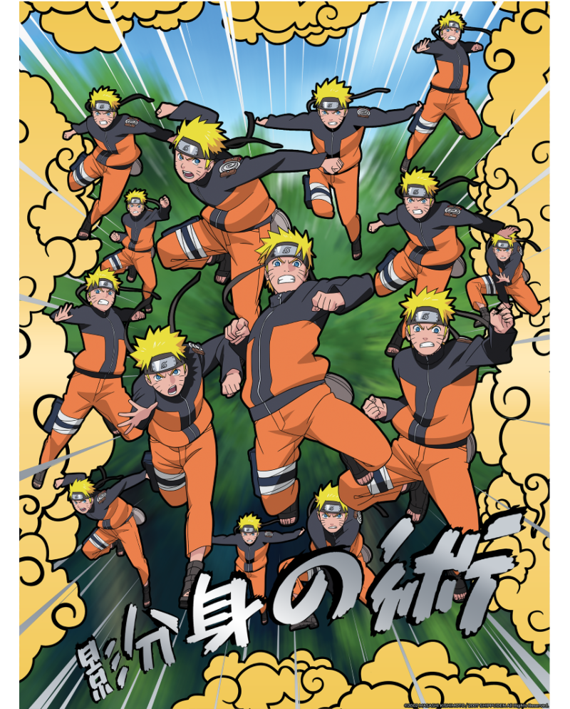 NARUTO SHIPPUDEN - Naruto - Golden Poster 30x40cm