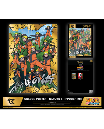 NARUTO SHIPPUDEN - Naruto - Golden Poster 30x40cm