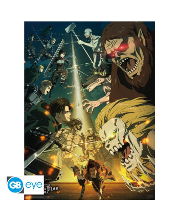 ATTACK ON TITANS - Set 2 - Set 2 posters '52x38'